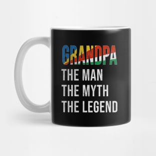 Grand Father Seychellois Grandpa The Man The Myth The Legend - Gift for Seychellois Dad With Roots From  Seychelles Mug